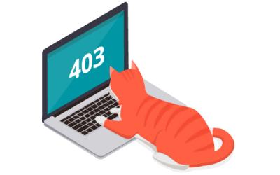 Illustration erreur 403