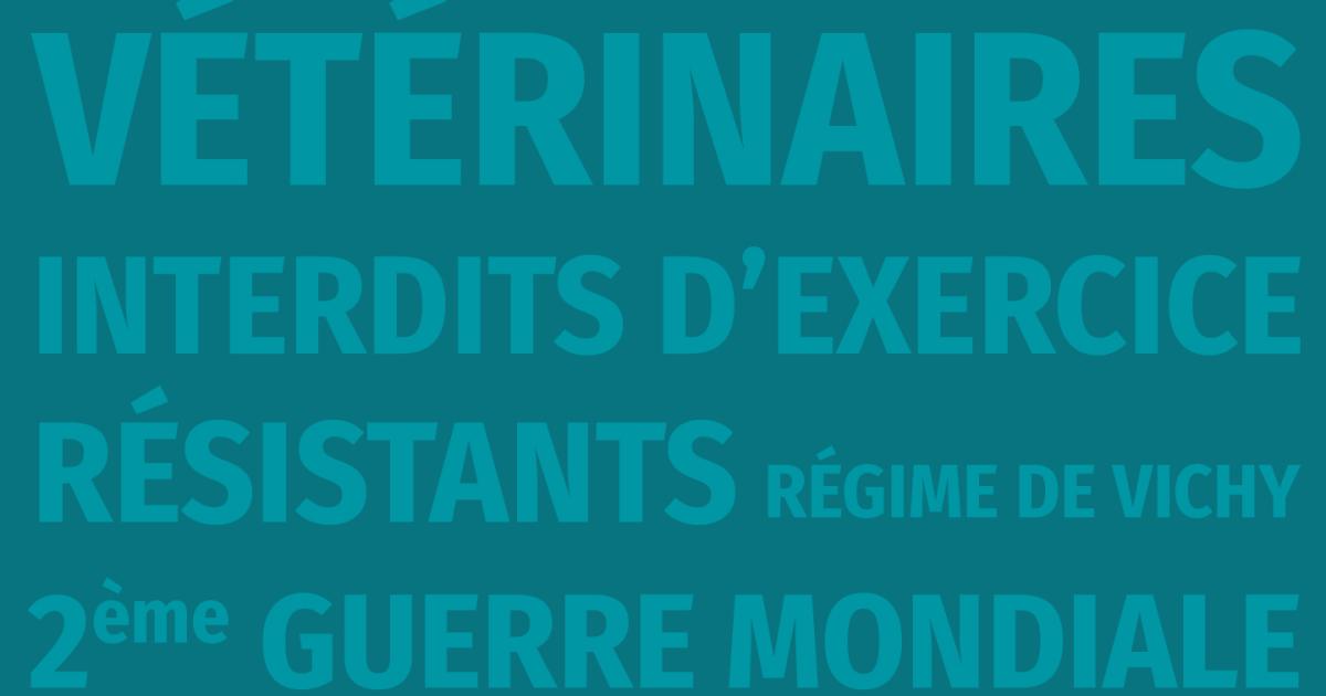 tableau de l'ordre des vétérinaires